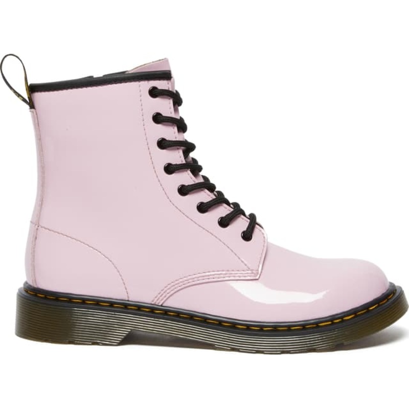 Dr. Martens 1460 Patent Leather Lace Up Boots – Big Kids