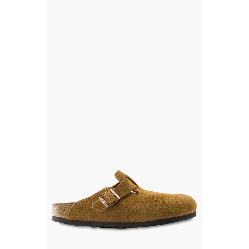 Birkenstock Boston Soft Footbed Suede Mink US3-UK3.5-EU36-CM23