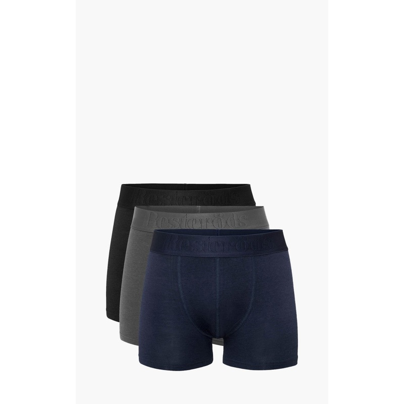 Resterds Bamboo 3-Pack Gunnar Black/Blue/Grey S