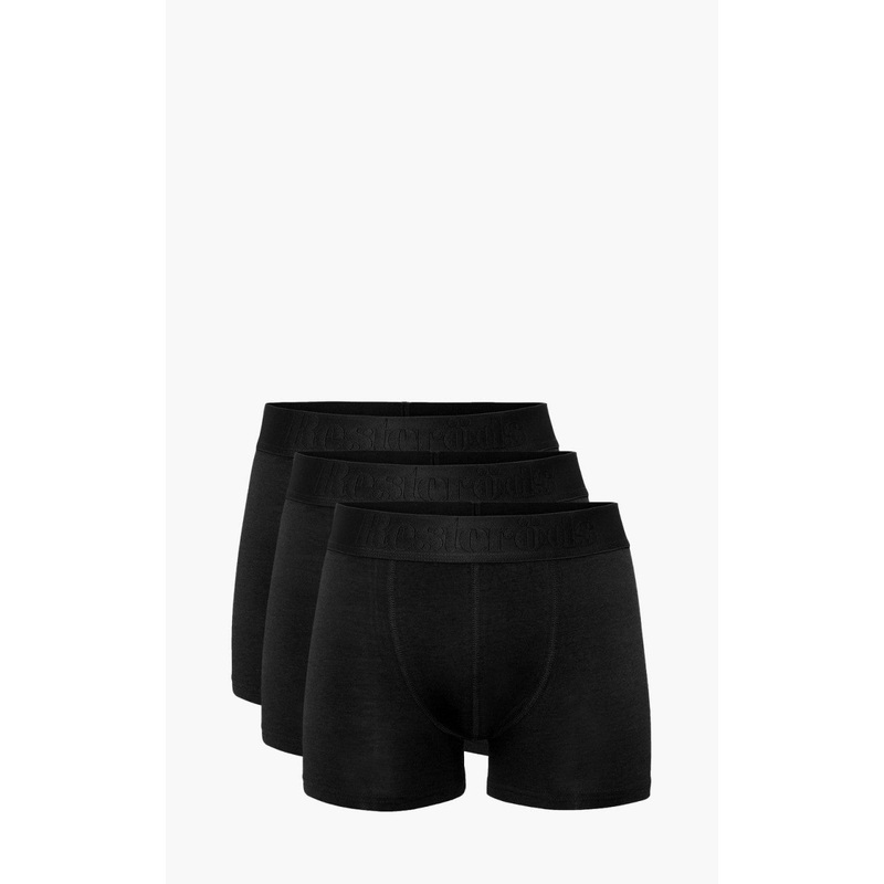 Resterds Bamboo 3-Pack Gunnar Black S