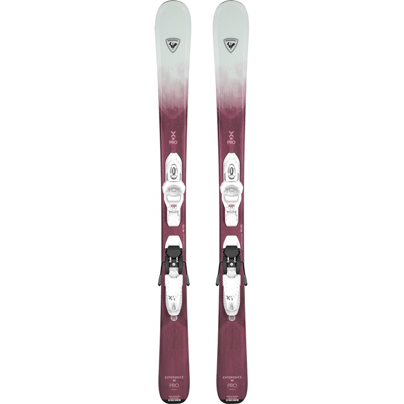 Rossignol Experience All Mountain Skis with Pro Kid-X Ski Bindings – Kids