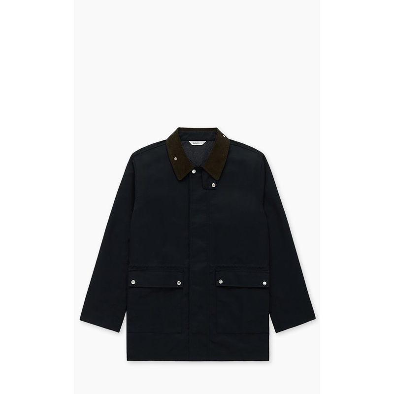 3sixteen Country Jacket Waxed Nylon Black S