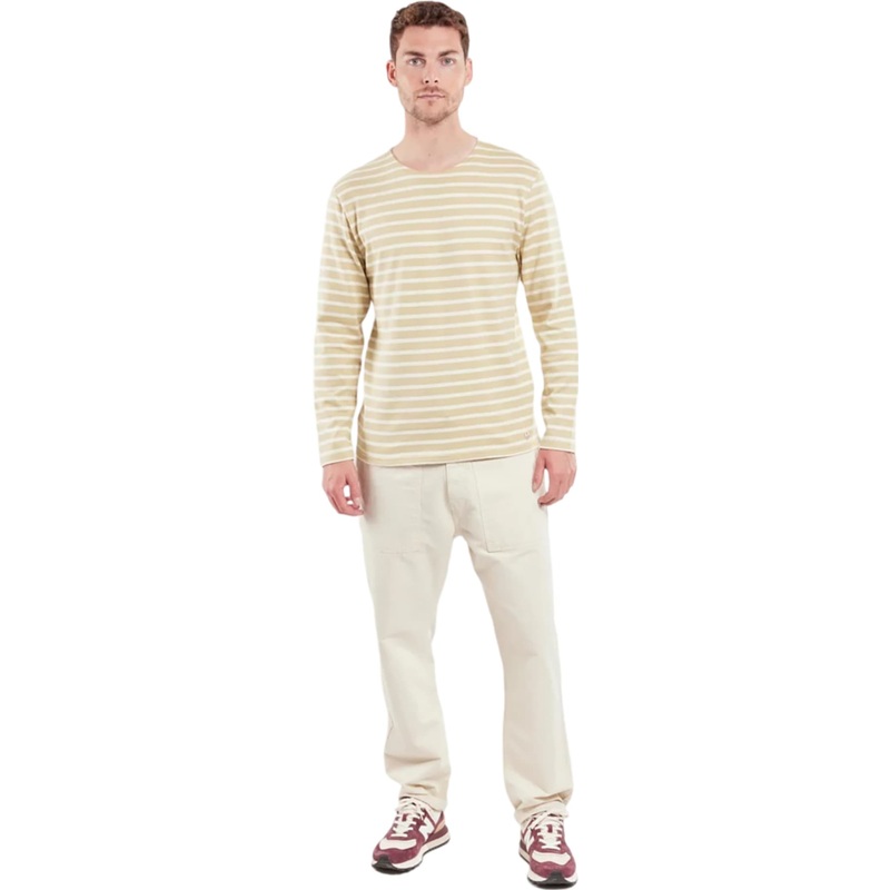 Armor Lux Rustic Cotton Breton Striped Jersey – Men’s