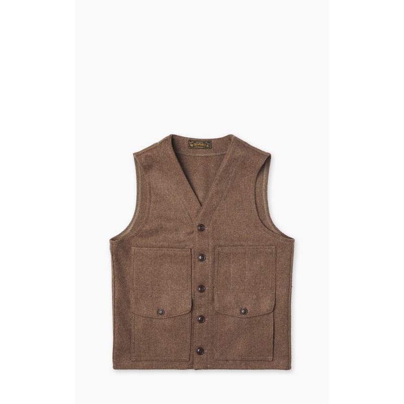 Chesapeake’s Oregon Wool Vest Brown M