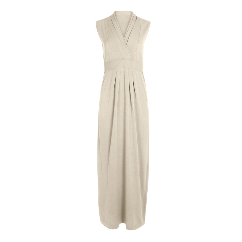 Adriatico Dress Pearl White XS
