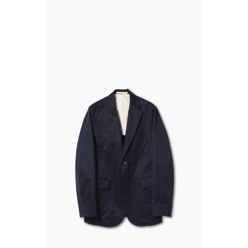 Beams Plus Cotton Twill 3-Button Jacket Navy M
