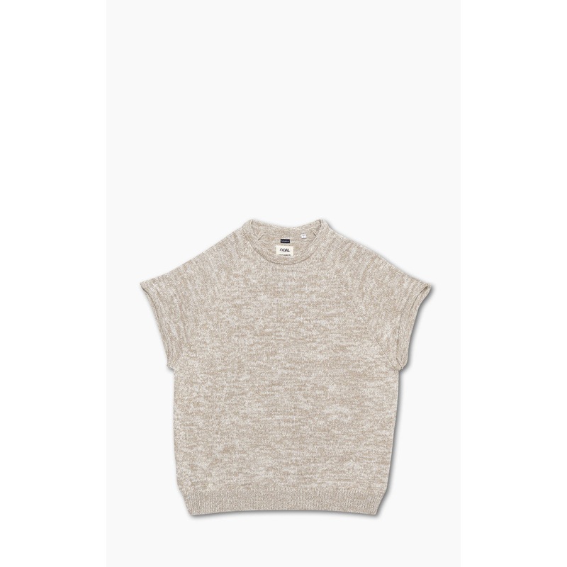 Nanamica Paper Knit Vest Beige M