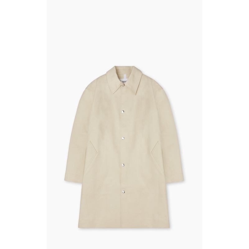 AMI Paris Mac Coat Vanilla 46/S
