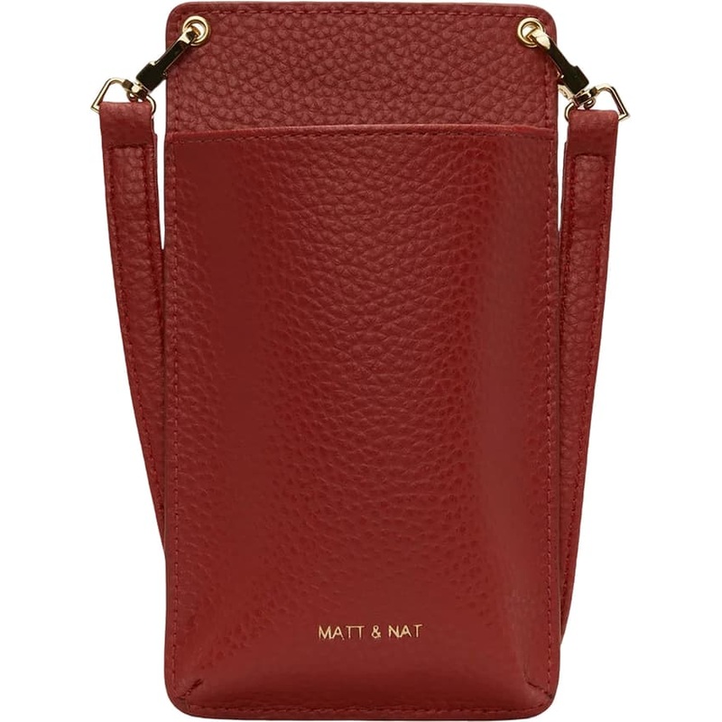 Matt & Nat Cue Vegan Crossbody Phone Bag – Purity Collection – Women’s