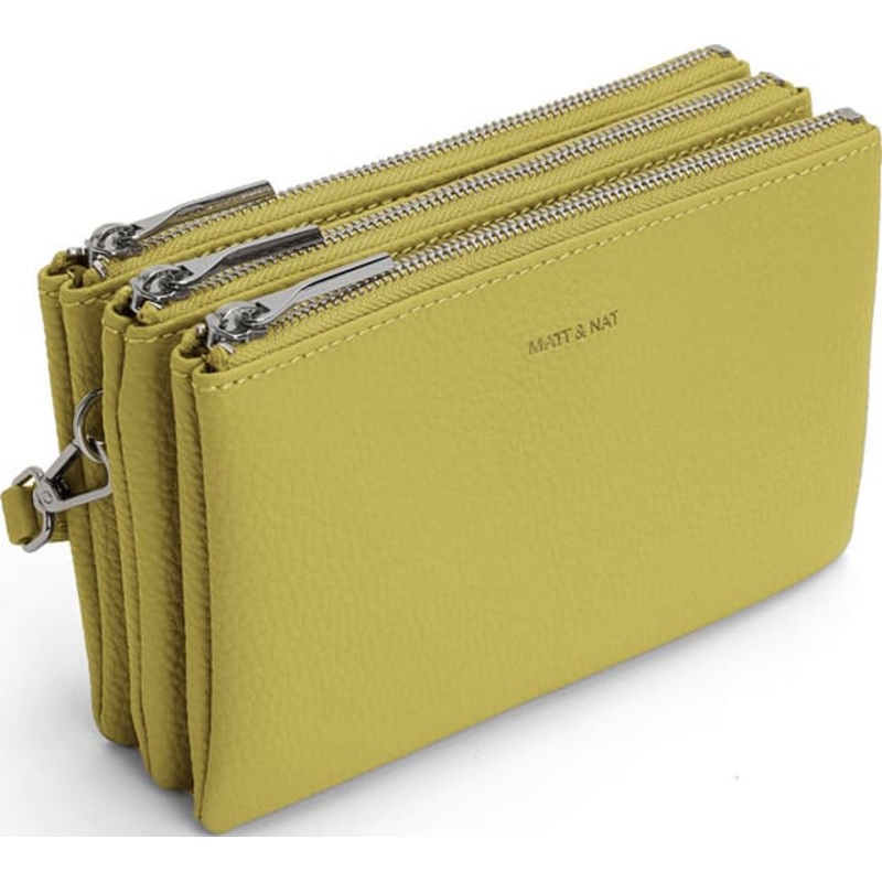 Matt & Nat Triplet Crossbody Bag – Purity Collection 1L – Women’s