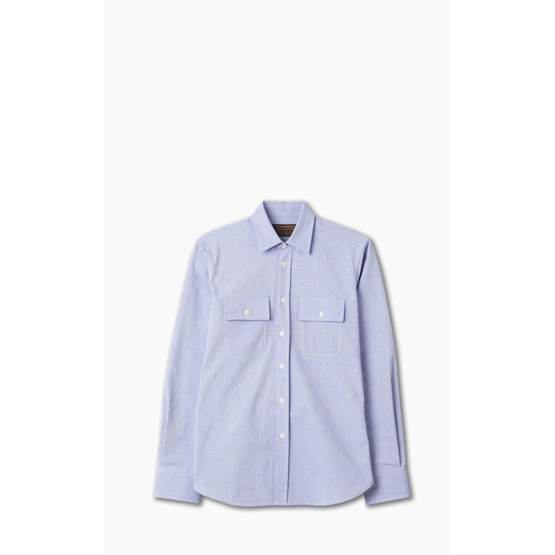 The Quartermaster Marine Nationale Shirt Blue S