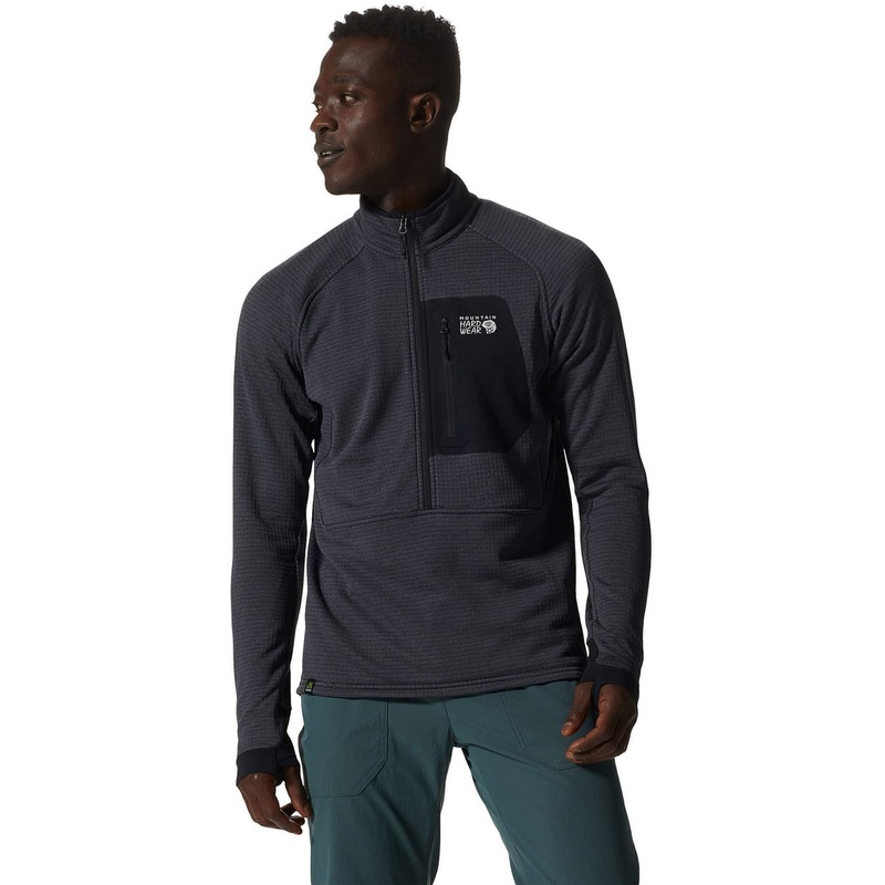 Mountain Hardwear Polartec Power Grid Half Zip Fleece Sweatshirt – Men’s