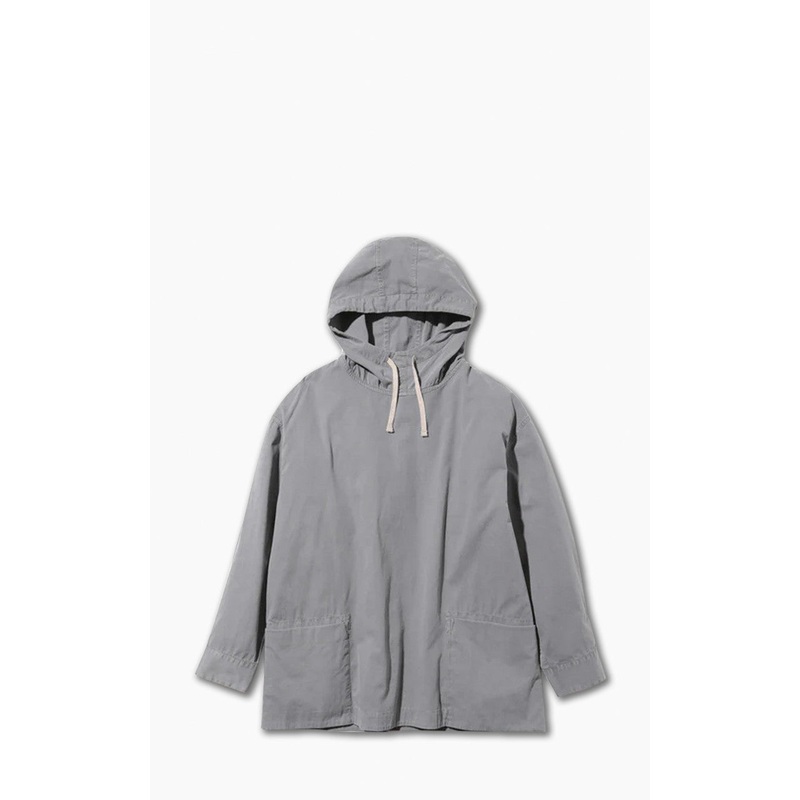 Snow Peak Natural-Dyed Recycled Cotton Parka Grey S
