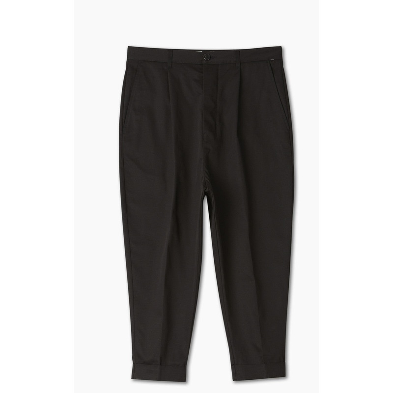 AMI Paris Carrot Trousers Black S