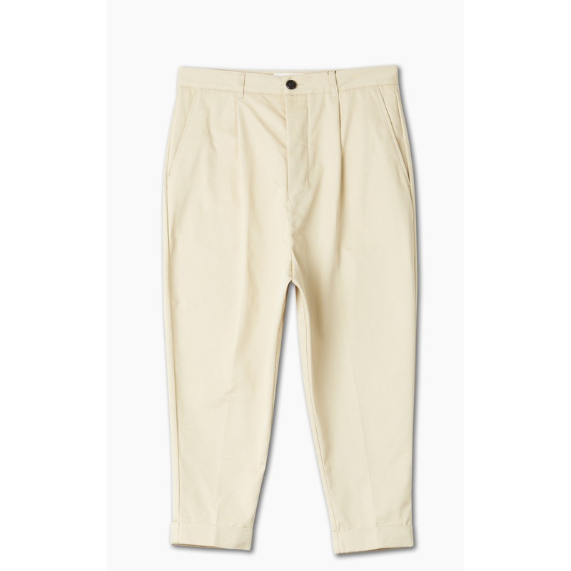 AMI Paris Carrot Trousers Vanilla S