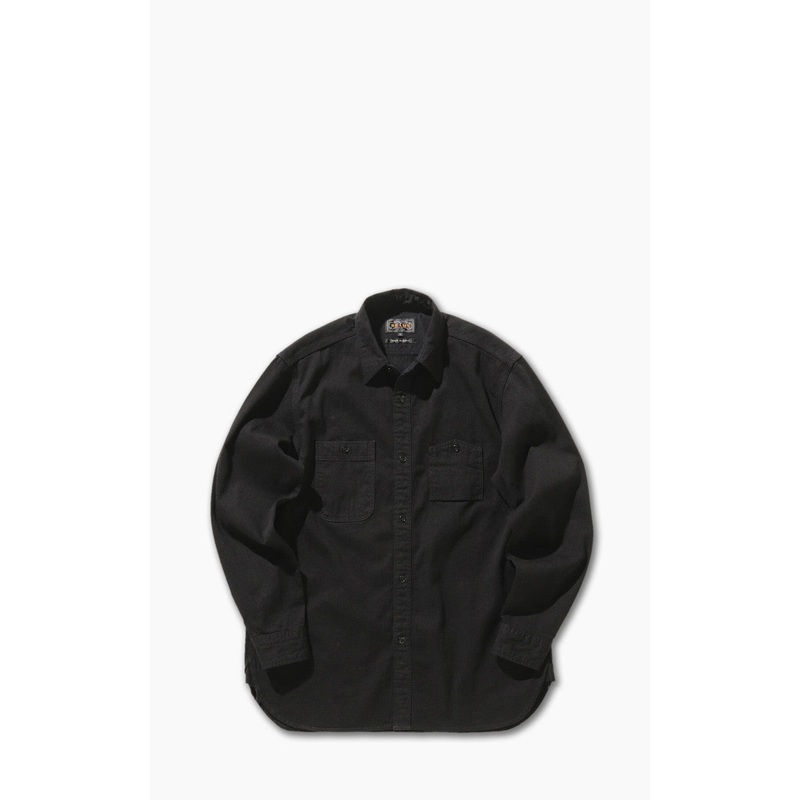Beams Plus New Denim Work Shirt Black M