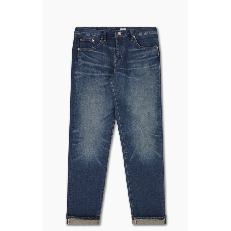 Edwin Regular Tapered “Made in Japan” Kaihara 12.5oz Blue Mid Dark Used 32/34