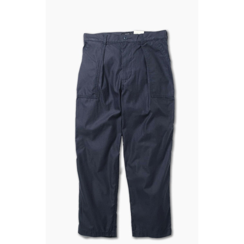 Beams Plus Back Satin Baker Pants Navy M