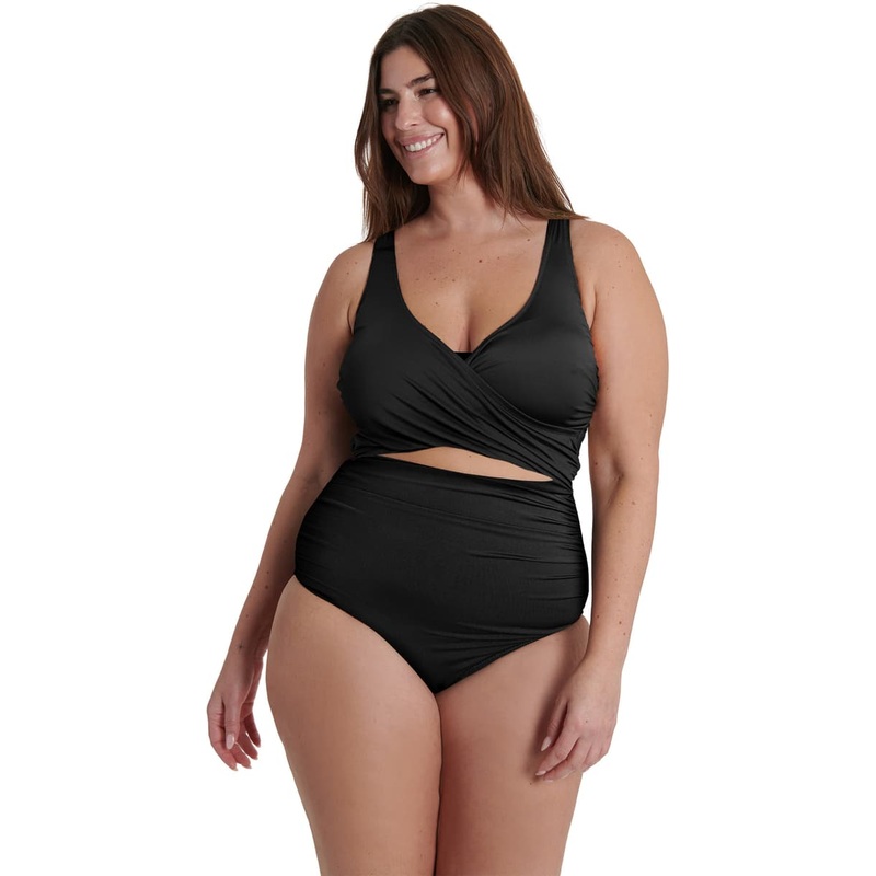 Everyday Sunday Wrap One-Piece Tank Swimsuit – Women’s