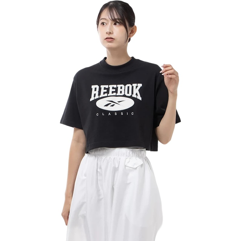 Reebok Classics Big Logo Crop T-Shirt – Women’s