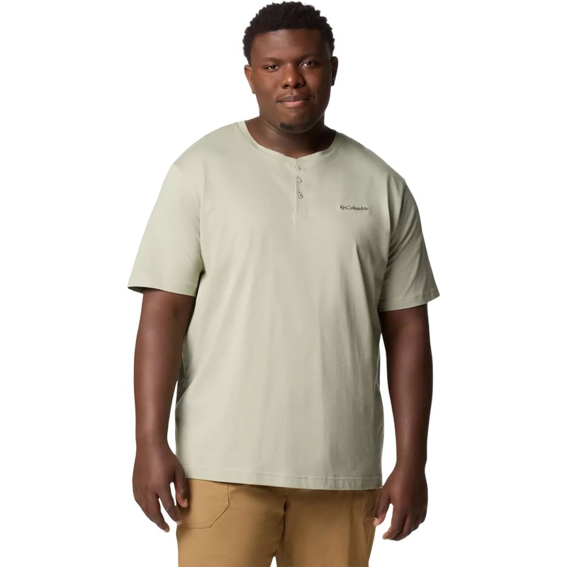 Columbia Landroamer II Big Size Short Sleeve Henley Shirt – Men’s