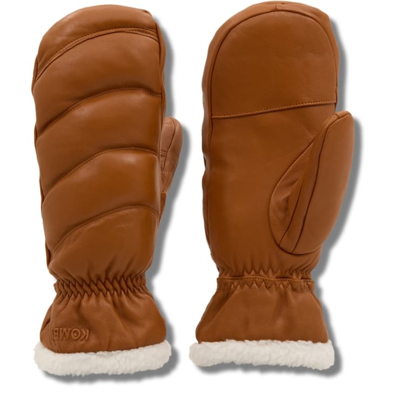 Kombi Twirl Waterguard Leather Mittens – Women’s