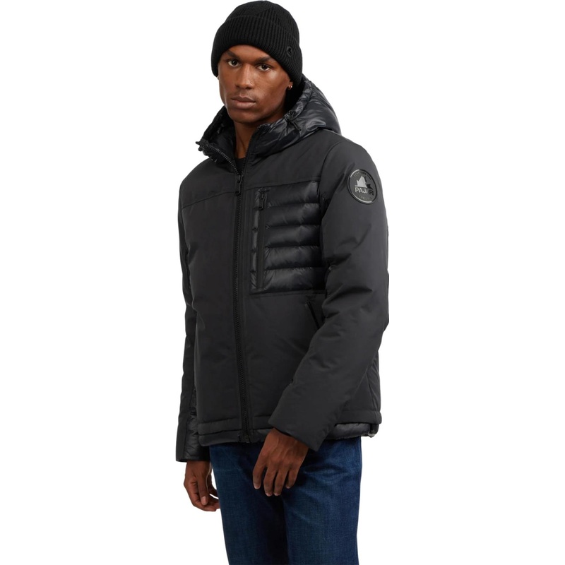 Pajar Hoku Mixed-Media Jacket with Fixed Hood – Men’s